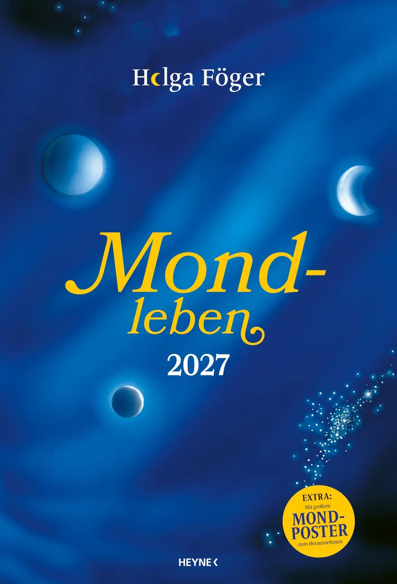 Mondleben 2027: Der große Wandkalender – Mit farbigem Mond-Jahresplaner als Poster zum Herausnehmen – 33,0 x 48,5 cm
