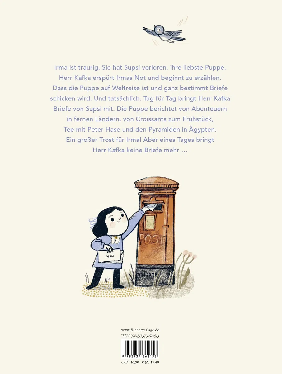 Herr Kafka und die verlorene Puppe: Poetisches Kinderbuch ab 5 Jahren │ Kinderliteratur zum Vorlesen und Selberlesen