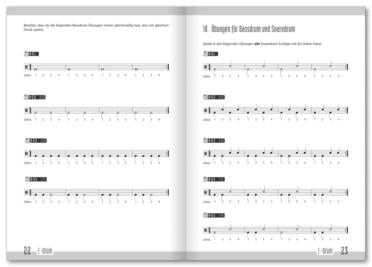 Modern E-Drums (CD): Der perfekte Weg zum modernen E-Drum-Spiel