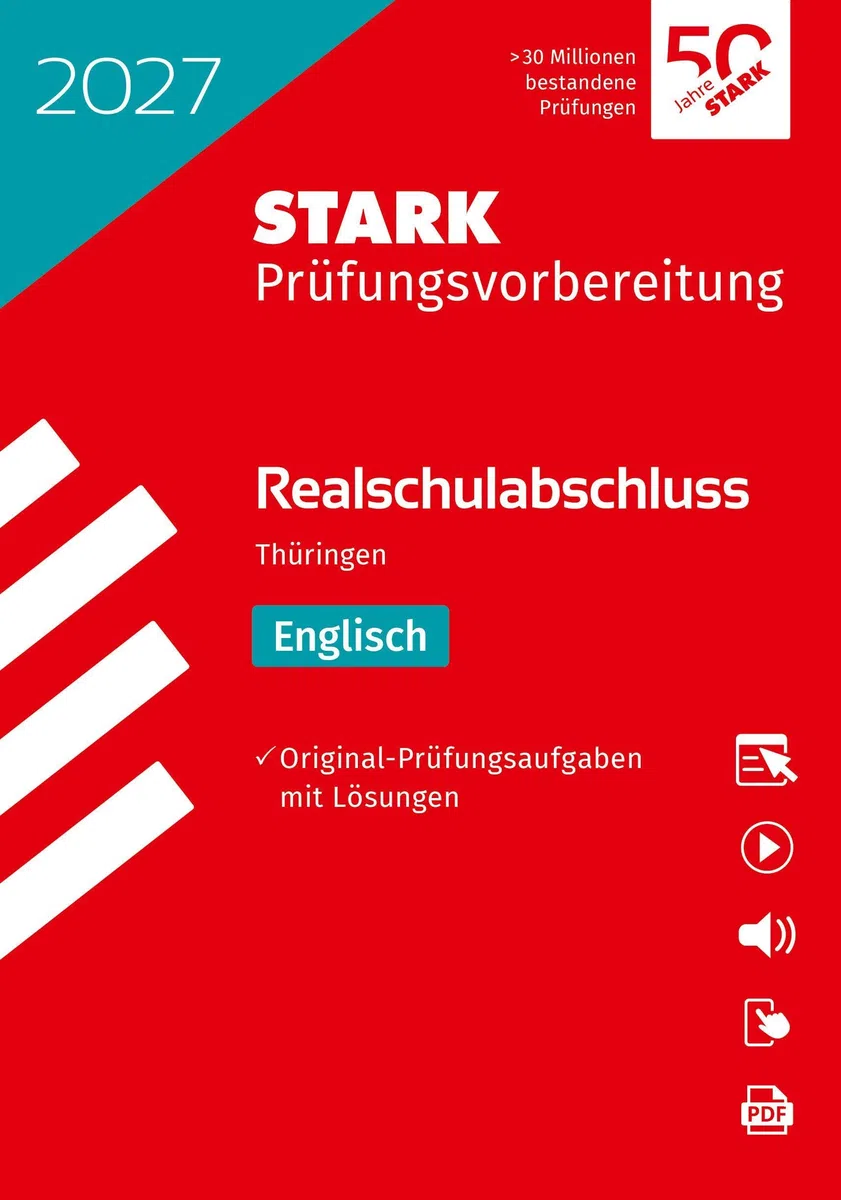 STARK Englisch - Realschulabschluss 2027 Thüringen - Prüfungsvorbereitung (Abschlussprüfungen)
