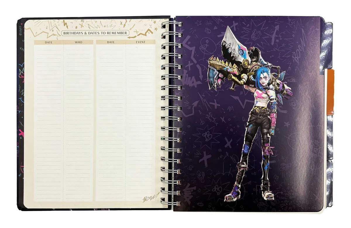 Arcane 12-Month Undated Planner (Gaming)