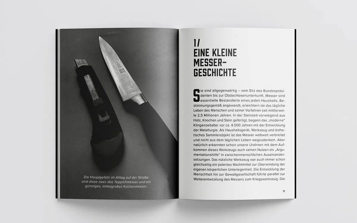 Das Messer – Wie Du Dich gegen die alltägliche Gefahr schützen kannst – Black Book 16