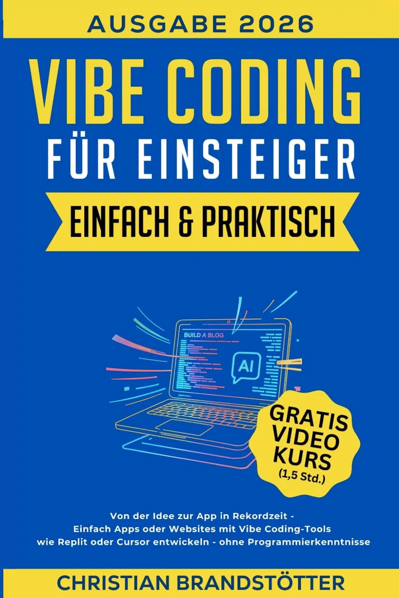 Vibe Coding für Einsteiger - Einfach & Praktisch: Von der Idee zur App in Rekordzeit - Einfach Apps oder Websites mit Vibe Coding-Tools wie Replit ... Intelligenz für Einsteiger, Band 4)