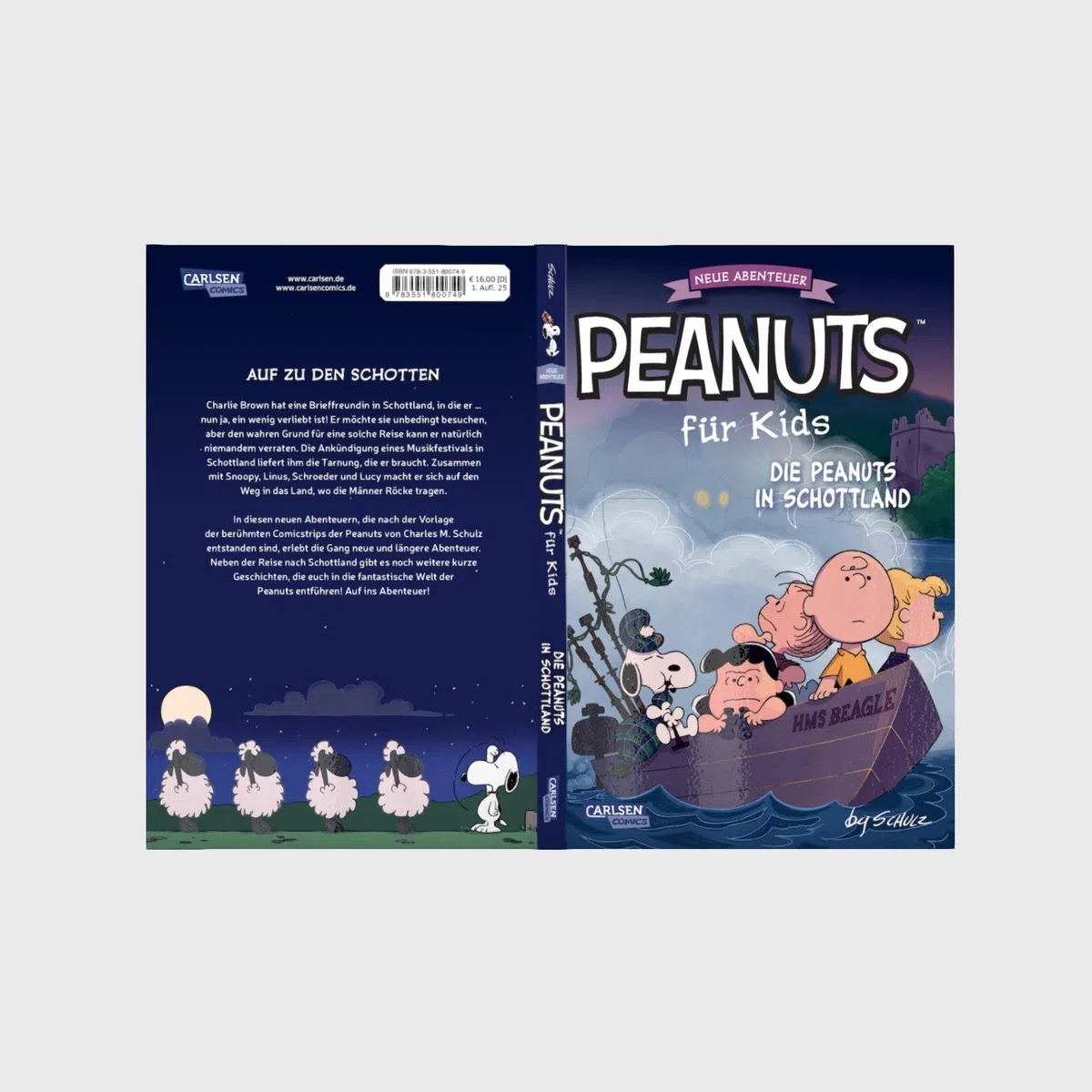 Peanuts für Kids - Neue Abenteuer 4: Die Peanuts in Schottland: Lange und kurze Peanuts-Geschichten für junge Leser*innen (4)