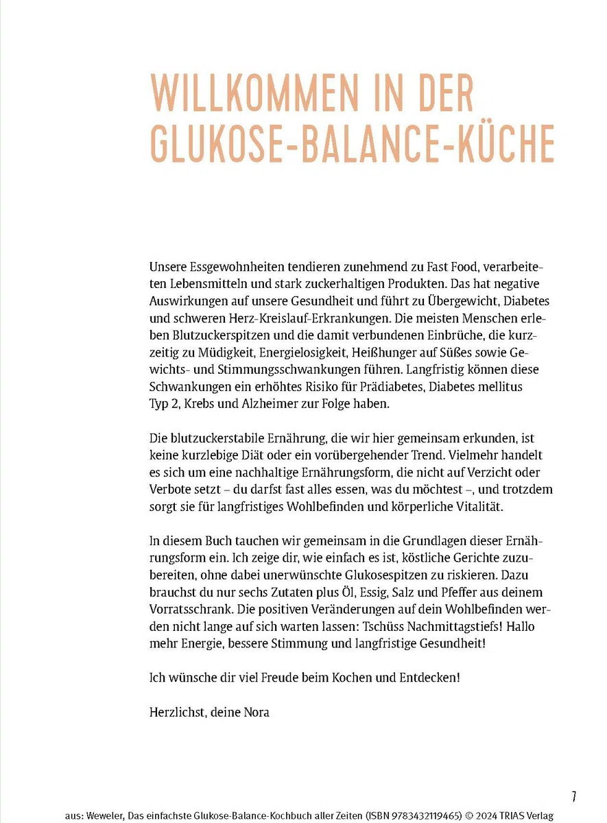 Das einfachste Glukose-Balance-Kochbuch aller Zeiten: Gesund und voller Energie mit einem stabilen Blutzuckerspiegel (Die einfachsten aller Zeiten)