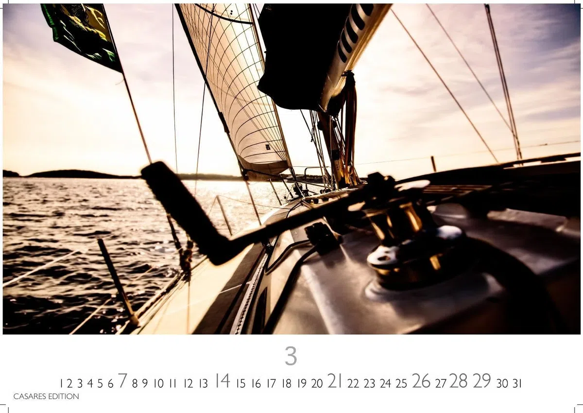 Segeln Kalender 2027 – Wandkalender | Fotokalender |Segelkalender Kalender für Segelliebhaber, Sportkalender 24x35cm