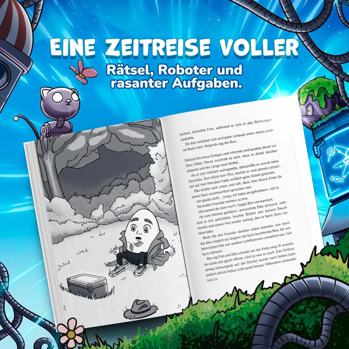 Notruf aus der Zukunft: Eierkopf (Die Abenteuer von Eierkopf: ClashGames, Band 2)