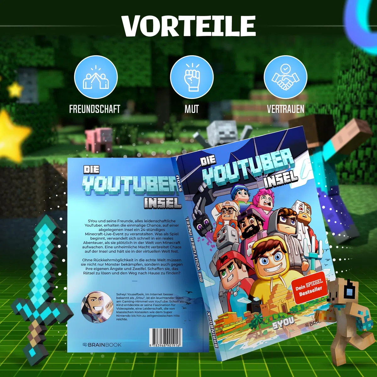 Die Youtuber Insel: SYou (Die YouTuber Insel - Das YouTuber-Abenteuer im Blockuniversum)