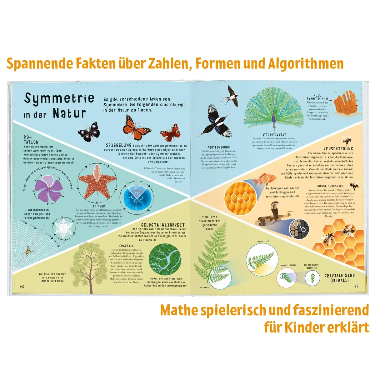 moses. Das große Buch der Mathematik – Abenteuer in der Welt der Formen und Zahlen | Spannendes Kindersachbuch über Geometrie, Algebra und Co. | Für Kinder ab 8 Jahren