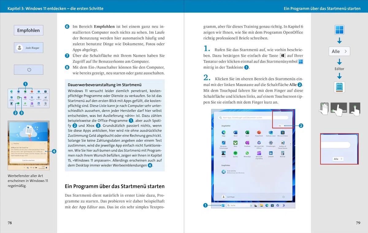 Windows 11 für Senioren: Der Lernkurs für Späteinsteiger – Großdruck, viele Merkhilfen, komplett in Farbe, aktuell mit allen wichtigen Updates
