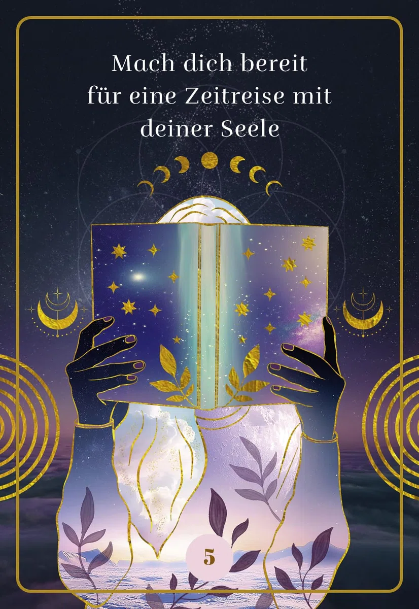 Die Magie der Akasha Chronik - Das Orakel - 40 Orakelkarten und 160-seitiges Booklet