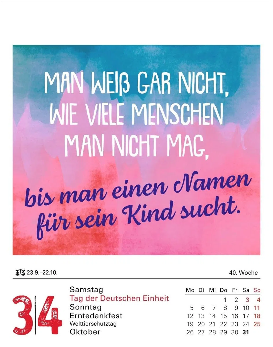 Lange Rede kurzer Gin Tagesabreißkalender 2026 - Der Sprüche-Kalender: Lustiger Tageskalender mit originellen Sprüchen. Humorvoller Tischkalender 2026 ... witzigen Weisheiten (Tischkalender Harenberg)