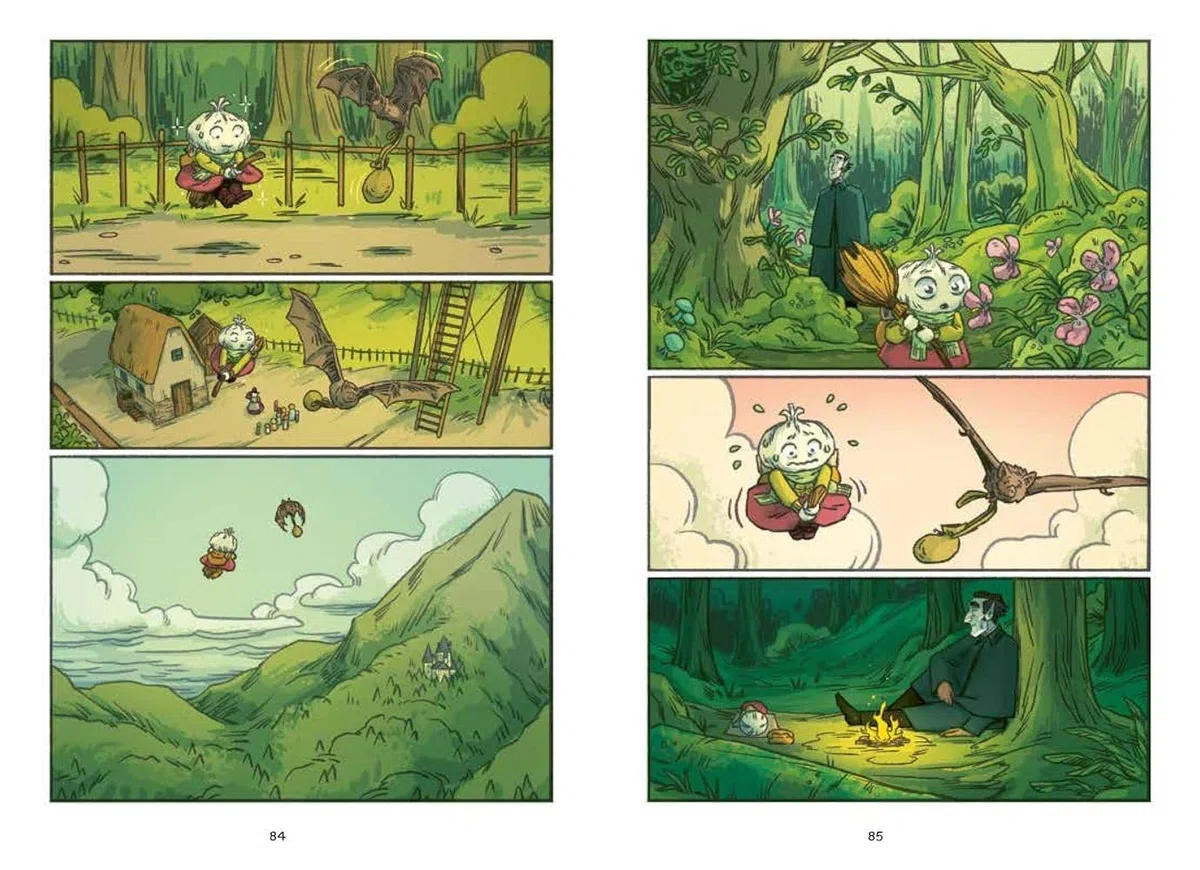 Knobi und die Hexe: Comic für Kinder