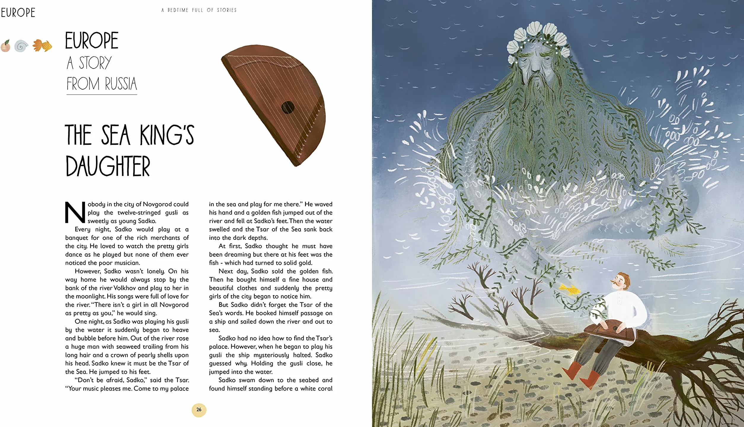 A Bedtime Full of Stories: 50 Folktales and Legends from Around the World (World Full of..., Band 7)