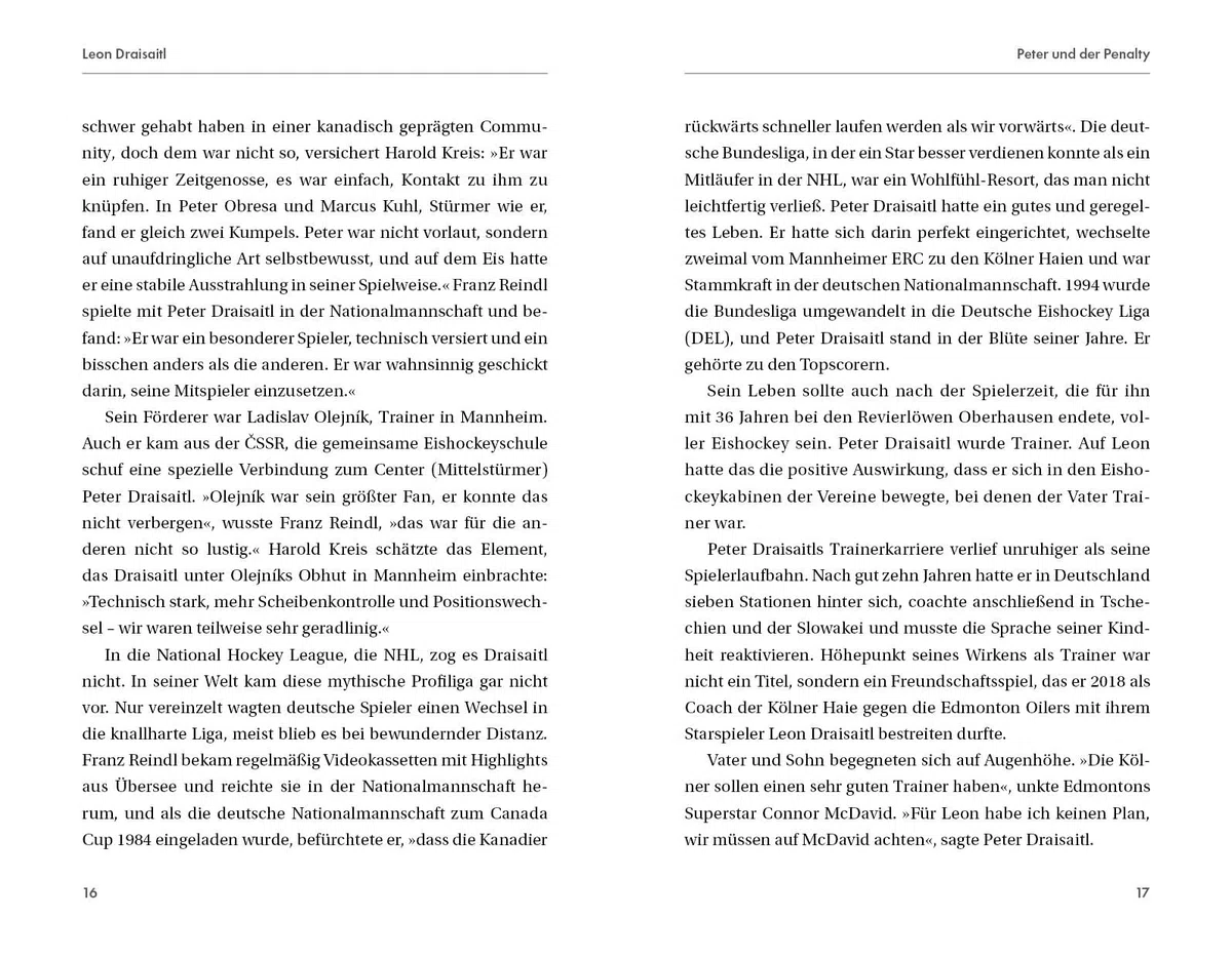 Leon Draisaitl: Die Biografie | Einer der renommiertesten Eishockey-Kenner des Landes über den Superstar des Eishockeys und deutschen Fahnenträger bei den Olympischen Spielen 2026