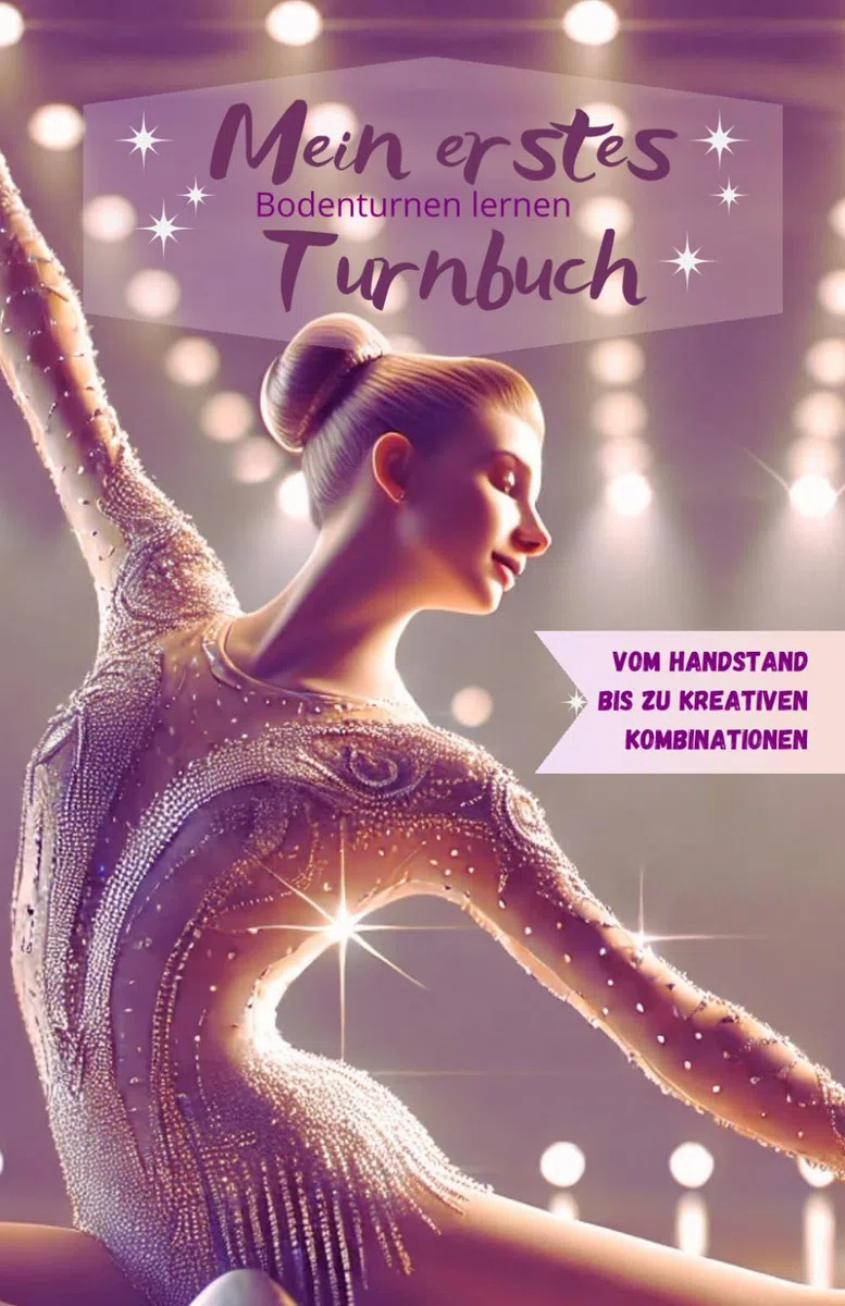 Mein erstes Turnbuch: Bodenturnen lernen von der Rolle bis zum Bodengang: Schritt für Schritt mit einfachen Bildern und kurz Text zum Turnerfolg für Kinder