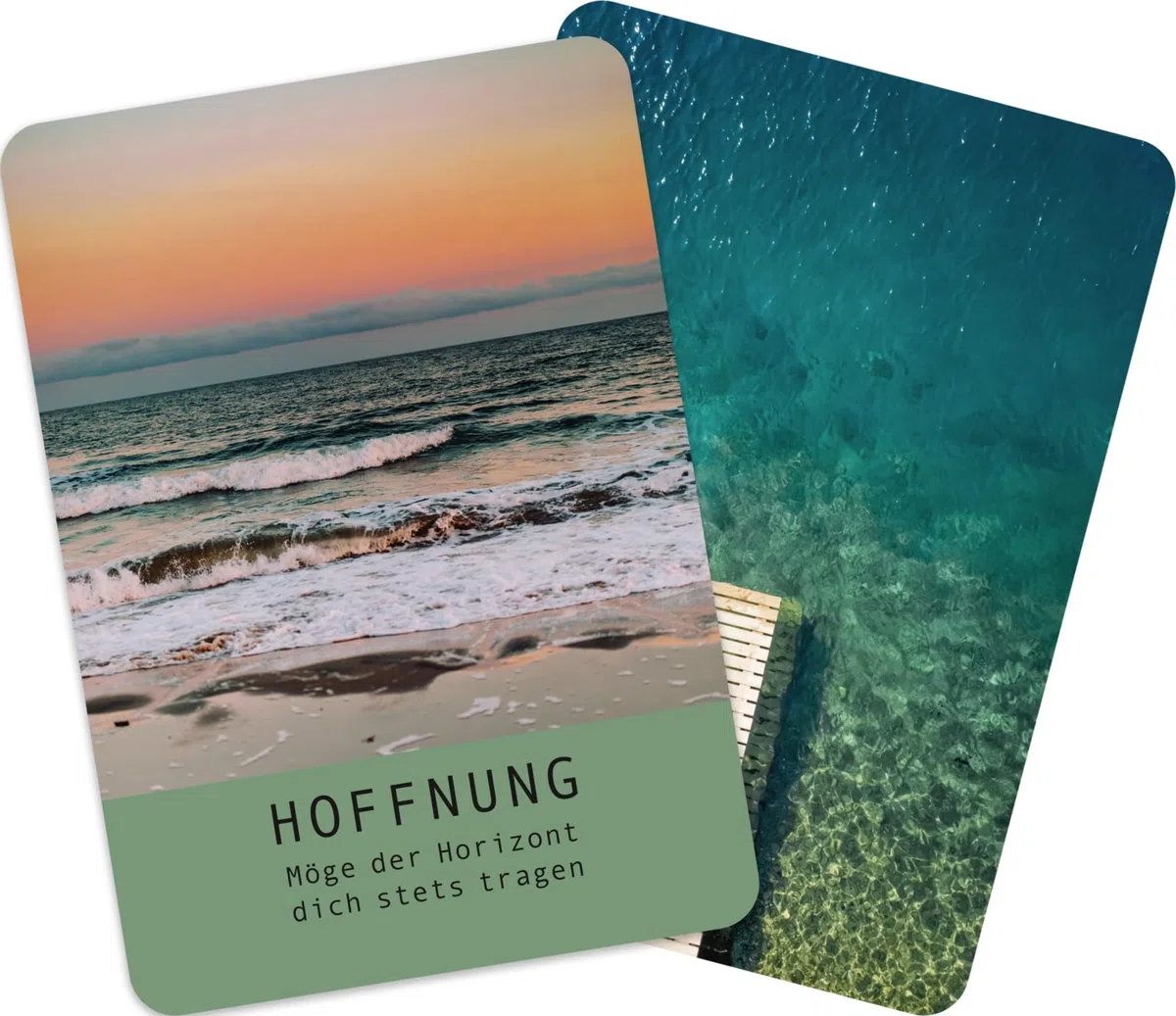Ozean: 48 Orakelkarten mit Booklet | Kartendeck mit Buch mit genauer Erklärung | Entdecke mit kraftvollen Fotos und Botschaften die heilende Kraft des Meeres