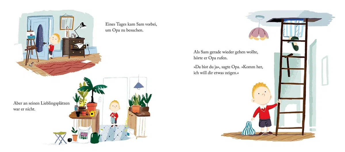 Opas Insel: Tröstendes Kinderbuch zum Umgang mit Verlust und Trauer